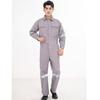 Traje de una pieza de manga larga con banda reflectante para primavera y otoño, para taller, fábrica, mecánico de automóviles y reparación.