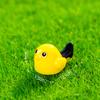Pájaro de Cola Larga Musgo Micro Paisaje Suculenta Paisajismo Maceta Artesanías de Resina Adornos Pequeños Luminosos Accesorios de Resina DIY