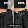Herramienta para Ajustar la Cintura de Jeans, Faldas y Pantalones para Mujer; una Herramienta Mágica para Ajustar la Talla de Cintura; una Herramienta Mágica para Reducir la Cintura; una Herramienta para Ajustar y Arreglar la Cintura de la Ropa; un pasador para ajustar la circunferencia de la cintura