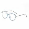 Óculos Xunge TR75203 Óculos lisos transparentes oval TR90