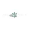 Pendiente de Titanio F136 de 4 mm Cuadrado Grueso con Circonita para Tragus Piercing Joyería de Piercing Labret con Rosca Interna de Titanio G23