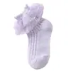 [Novo Produto] Renda Infantil Primavera e Outono Versátil Meninas Respirável Meninas Princesa Bebê Meias de Dança Transfronteiriço