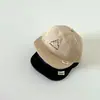 Gorra de bebé para primavera y otoño, verano, fina, para niños, gorra de béisbol coreana a la moda para bebés, protección solar para niñas.