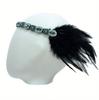 En stock Gatsby años 1920 multiestilo fiesta pedrería pluma accesorios para el cabello retro accesorios europeos y americanos para mujer tocado
