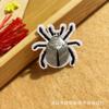 Pegatina de tela con diseño de insectos y abejas, parche de dibujos animados, para planchar, etiqueta bordada, decoración de cajas