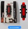 Luz traseira de bicicleta LED luz de advertência de flash USB luz de condução noturna acessórios de bicicleta equipamento de equitação 918 luz traseira