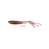 Pequeño Señuelo de Elfo Gusano Blando para Pesca de Raíz, Cola Rizada, Cola Cortada, Gusano Tipo Larva, para Lubina, Perca, Señuelo Blando para Peces Pequeños, Cebo Artificial