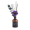 Adornos de Aromaterapia Retro Marrones Arreglo Floral Difusor de Interior Aceite Esencial de Aromaterapia Dormitorio Atmósfera del Hogar Adornos de Aromaterapia