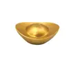 Lingote de Latón Sólido Color Oro Arena Adornos para Hacer Fortuna y Ahorrar Dinero Cilindro Entrada de Sala de Estar Estudio Regalo de Inauguración de Casa