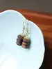 Pulsera de Agarwood Kalimantan Black Oil con Madera de Caqui Negro Cinco Sutras Pulsera Corrediza Boutique Wen Play Pulsera de Cuentas de Buda
