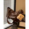 Bolsa Feminina de Grande Capacidade Outono 2026 Nova Moda Design de Nicho Ombro Único Popular Bolsa Dumpling Transversal