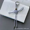 Nó Chinês Série Miu Cordão para Bolsa Pingente Pingente de Nó Chinês Trançado à Mão Decoração de Chaveiro Laço Presente