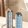 Taza de Titanio con Alto Valor Estético, Diseño de Flor de Hielo, Taza de Bolsillo Simple y Portátil, Taza de Té Antibacteriana, Termo de Titanio Puro para Viaje