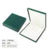 Caja de Joyería de Papel con Aspecto de Cuero Hecha a Medida Caja de Almacenamiento de Joyería de Alta Gama Caja para Collares, Pulseras, Anillos Personalización de Logo Venta al por Mayor Transfronteriza
