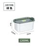 Nueva Caja Cuadrada de Acero Inoxidable para Conservar la Frescura, Caja Sellada para Preparación de Verduras para Exteriores, Caja de Almacenamiento para Refrigeración Doméstica, Almuerzo para Llevar