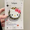 Avatar de Gato con Puntos Rojos y Rose Red Tridimensional Soporte Magnético Adecuado para Teléfono Móvil Magsafe para Adsorber Fuertemente en el Escritorio Personas Perezosas