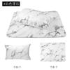 INS Patrón de Mármol Halo Arte de Uñas Almohada de Mano Cojín de Mano Traje PU Lavable Plegable Estilo Japonés Almohada de Mano Impresa Cojín de Mesa