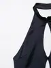 ZA venta al por mayor de ropa de mujer transfronteriza 2026 nueva moda elegante ajustado con encaje empalmado vestido estilo blazer con cuello en V