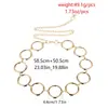 Europa y Estados Unidos joyería transfronteriza sexo viento frío anillo exagerado costura cadena de cintura moda femenina sexy chica caliente cadena corporal
