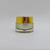 Frasco de Acrílico Spot 10g Frasco Creme Tampa Galvanizada Transparente Frasco Redondo Reto Frasco para Creme Cosmético Frasco para Creme para Olhos Frasco para Creme Anti-acne