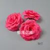 Simulación flor de rosa de 8 cm cabeza de rosa flor artificial rosa simulación flor DIY bola de flores boda hortensia guía de camino