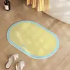 Alfombrilla absorbente de tierra de diatomeas dura de dibujos animados personalizada, alfombrilla de pie de secado rápido para baño, alfombrilla de pie antideslizante para entrada de baño y inodoro