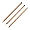 Gancho de Pintura Meticuloso Pluma de Línea Langhao Set Especial de Pinceles para Pintura Tradicional China Pincel Trazador de Flores y Pájaros Trazo Extremadamente Fino Pincel de Cuerpo Dorado Delgado