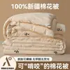 Colcha de Inverno Espessa 100% Algodão Puro Classe A para Mãe e Bebê, Colcha para Primavera e Outono, Núcleo de Colcha para Crianças para Todas as Estações, Colcha de Algodão 100% de Xinjiang