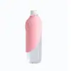 Dispensador de Agua Portátil para Mascotas Taza de Viaje, Bebedero para Perros con Botella Reemplazable para Paseos al Aire Libre