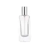 Botella Decantadora de Perfume en Stock 50ml Botella de Vidrio Transparente Botella de Spray Continuo Tipo Prensa Cosmética Botella de Perfume