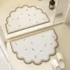 Alfombrilla de suelo para baño de alta gama, alfombrilla para entrada de inodoro, alfombrilla antideslizante para ducha, alfombrilla absorbente de tierra de diatomeas, alfombra para baño
