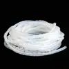 Tubo de silicona enrollado en espiral funda protectora de cable de fibra óptica translúcida funda protectora de arnés de acabado de silicona