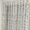 Pintura pendurada caligráfica Ano Novo Chinês Foto ao Vivo caligrafia pintura caligráfica adereços de foto de fundo com roupas chinesas roteiro cortina de lua cheia