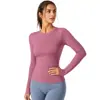 Fábrica de origen [procesamiento y personalización] Etiqueta privada OEM / Personalización ODM / Nuevo estilo 2026 ropa de yoga sin costuras de manga larga