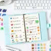 Serie de etiquetas dulces lindas pegatina para mascotas línea de sal estilo ins material para diario decoración base collage pegatina diy