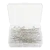 Novos Pinos de Posicionamento de Diamante Acrílico Transparente para Roupas Véu Buquê 50 Peças 100 Peças