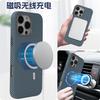 Funda de Cuero con Patrón de Fibra de Carbono para iPhone 17, Funda Protectora Magnética de Cuero para Apple 16 Pro Max, Funda 15
