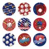 Hk129-T Pegatinas Redondas Decorativas de Béisbol, Sellos Adhesivos para Sobres de Tarjetas de Felicitación, Pegatinas Decorativas de Pelota Deportiva