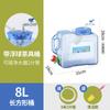 Cubo purificador de agua de escritorio taller grifo mesa de té cubo para beber con bola flotante válvula de red purificador de agua automático para exteriores
