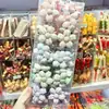 Goma para coleta de flores de tela a cuadros fresca y colorida estilo coreano para niños, diadema elástica dulce y linda para estudiantes de primaria