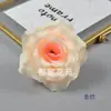 Flor Rosa Dourada Artificial Flor de Seda Decoração 10CM Flor de Rosa para Parede Arco de Flores Casamento Flor de Rattan Cabeça de Flor para Estrada