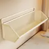 Estante de Almacenamiento Montado en la Pared Cesta Colgante para Dormitorio Estante de Almacenamiento de Pared para Mesita de Noche de Estudiante Organizador Montado en la Pared Estante sin Taladro