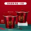 Un par de Cubos de Acero Inoxidable para Regalo de Boda y Casa Nueva Suministros de Boda