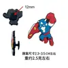 Héroe Superman Dibujo Animado Marvel Zapatos Croc Accesorios Dijes para Zapatos Caucho Blando Hebillas Decorativas Venta al por Mayor de Fábrica Mismo Estilo Transfronterizo