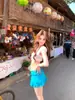 Novo Conjunto Sexy Quente de Verão 2026 para Mulheres, Conjunto de Três Peças para Férias na Ilha, Maiô com Saia Dividida para Fontes Termais