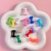 Cuentas Acrílicas con Letras Inglesas y Agujero Grande al por Mayor para Cadenas de Teléfono DIY, Llaveros, Colgantes para Bolsos y Materiales para Accesorios