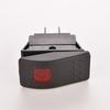 Interruptor de alternância de balancim à prova d'água para carro, marinho, iate, botão de interruptor, luz led 12v/35a, interruptor de 4 pinos
