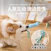Nuevo Juguete para Perro Color Macarrón TPR Zapatillas para Masticar Juguete para Perro con Nudo de Cuerda Interactiva Molar Limpieza Dental Transfronterizo