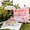 Castillo inflable para exteriores, Castillo inflable de PVC para bodas, Atracción popular en redes sociales, Accesorios de castillo travieso, Castillo inflable para niños