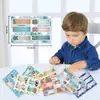 8 Nuevas Pegatinas de Etiquetas Náuticas de Tamaño Grande con Fuentes Escribibles para Registros Infantiles y Decoración, Al por Mayor en Stock con Envío Directo